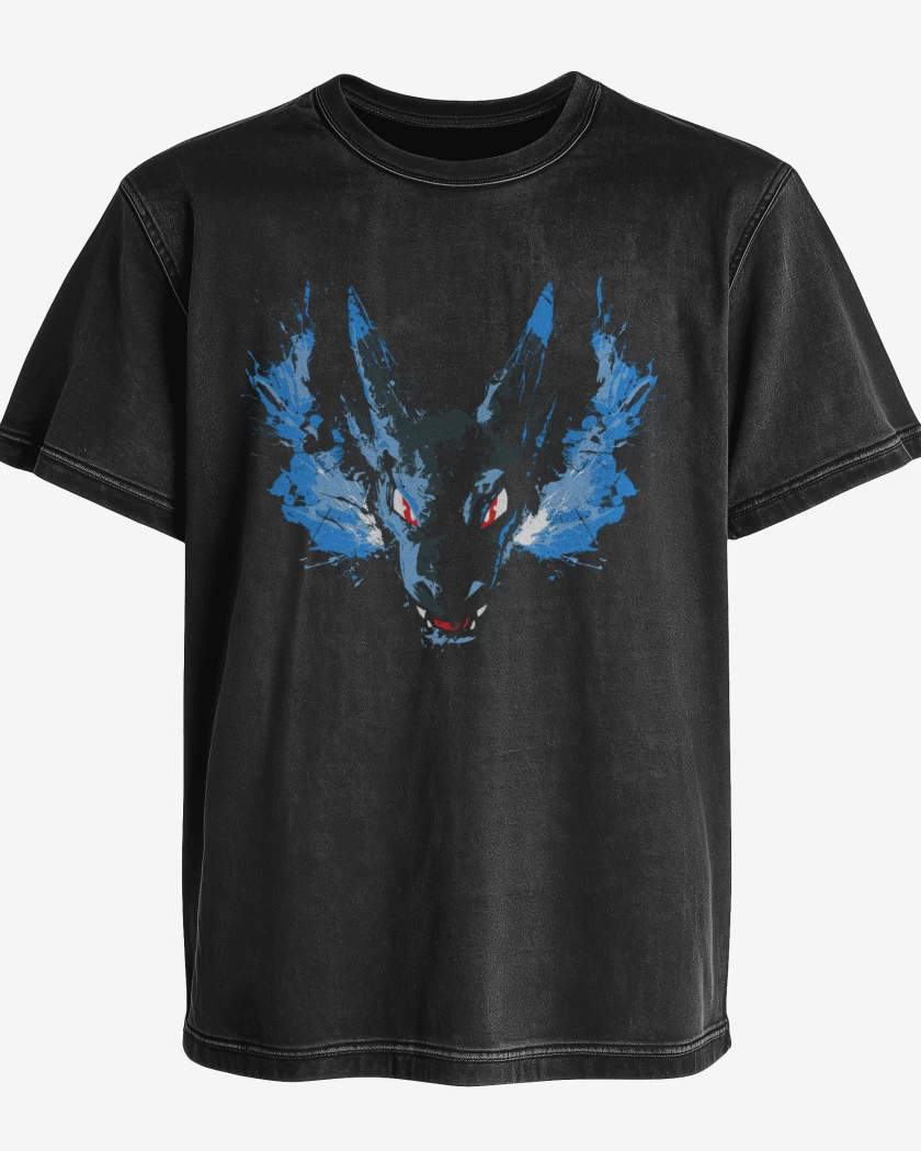 Polera desgastada Charizard x