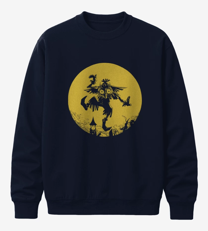 Poleron polo Azul Marino de Skull Kid - Luna