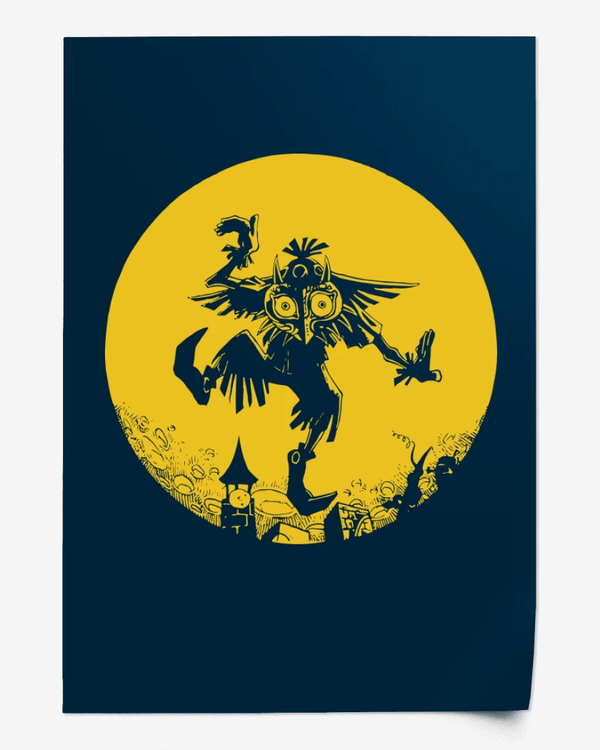 Print Skull Kid - Luna
