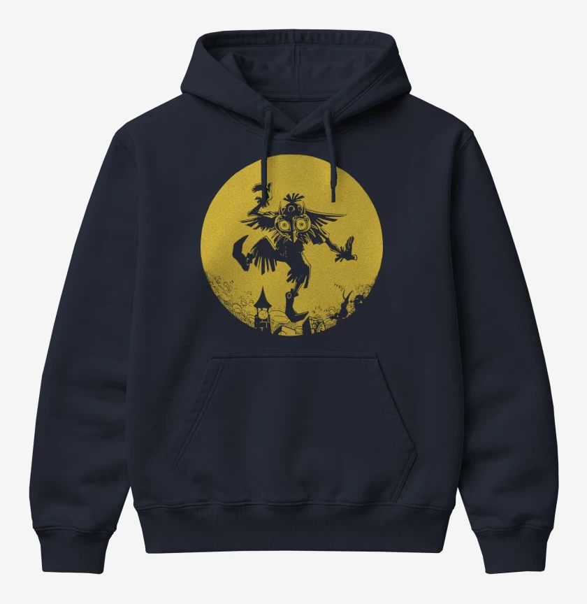 Poleron Canguro básico Azul Marino de Skull Kid - Luna