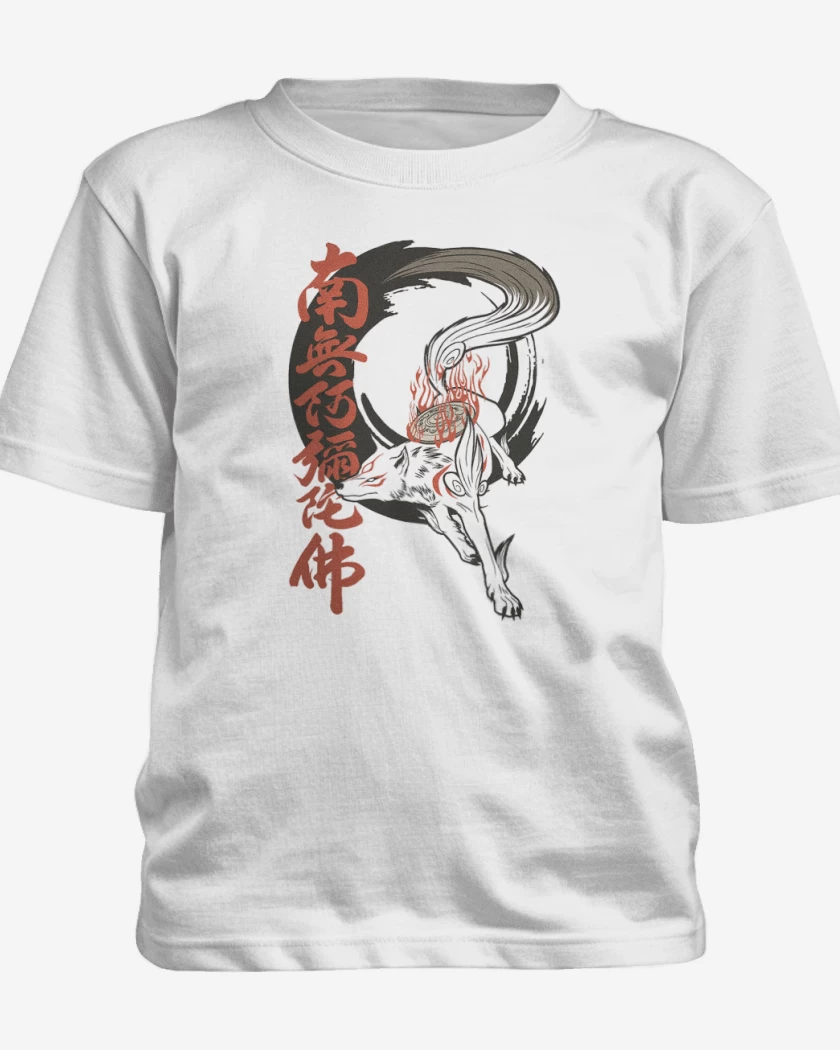 Polera de niño Blanco de Okami 2 