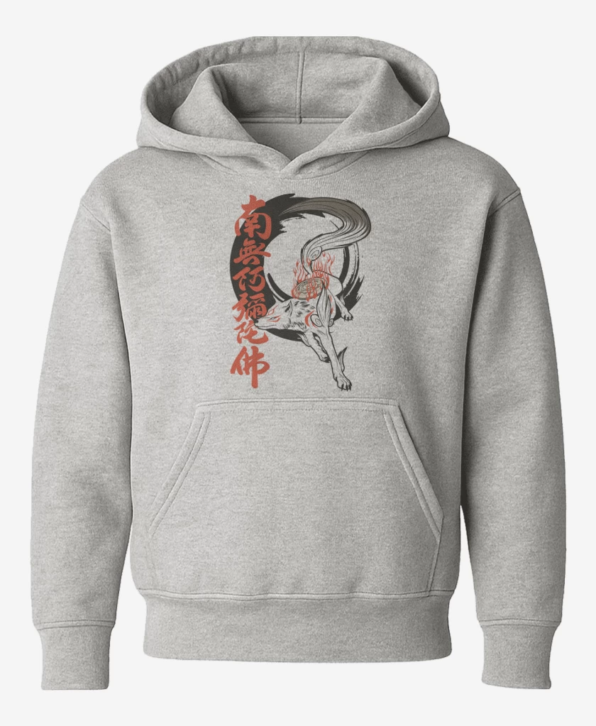 Poleron de niño Gris Melange de Okami 2 