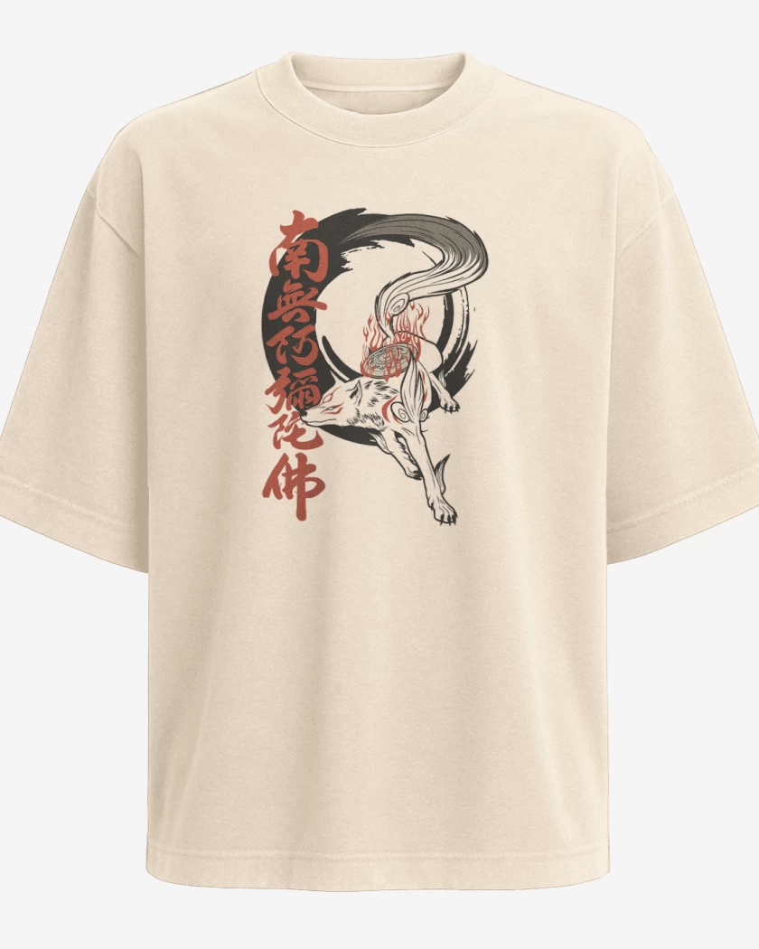 Polera Oversize Beige de Okami 2 