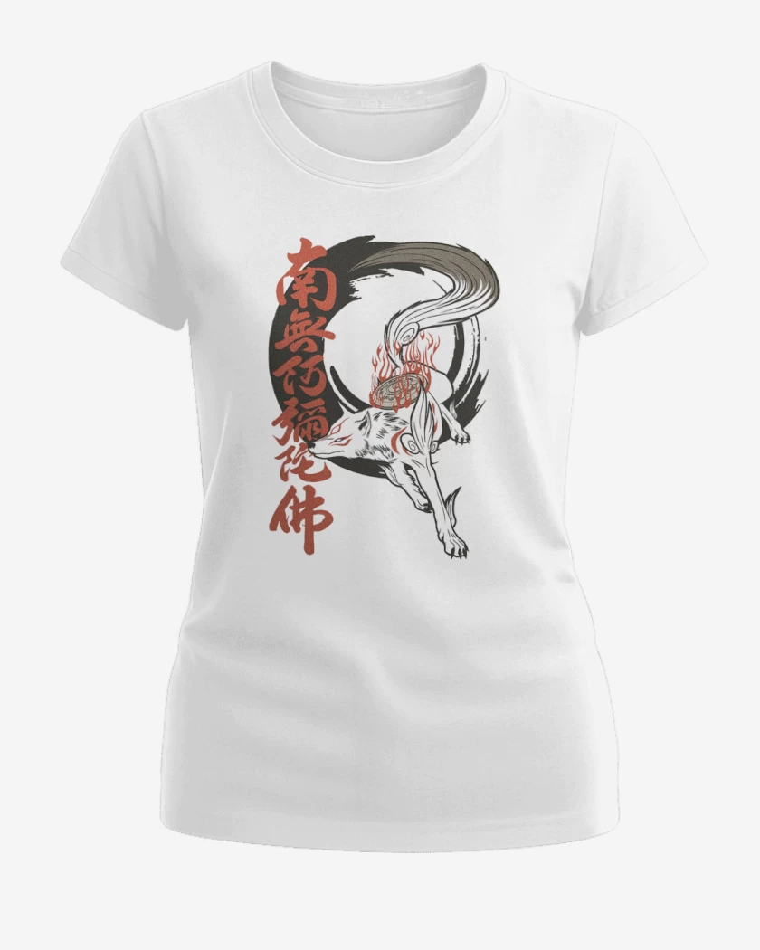 Polera de Mujer Blanco de Okami 2 