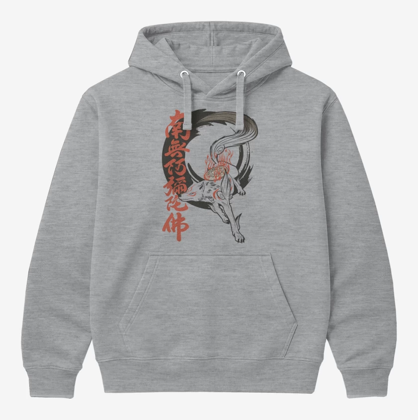 Polerón Canguro Gris Melange de Okami 2 
