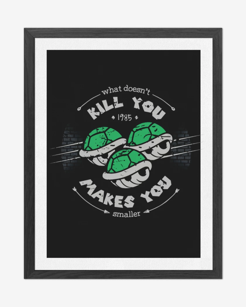 Cuadro decorativo Negro de Koopa