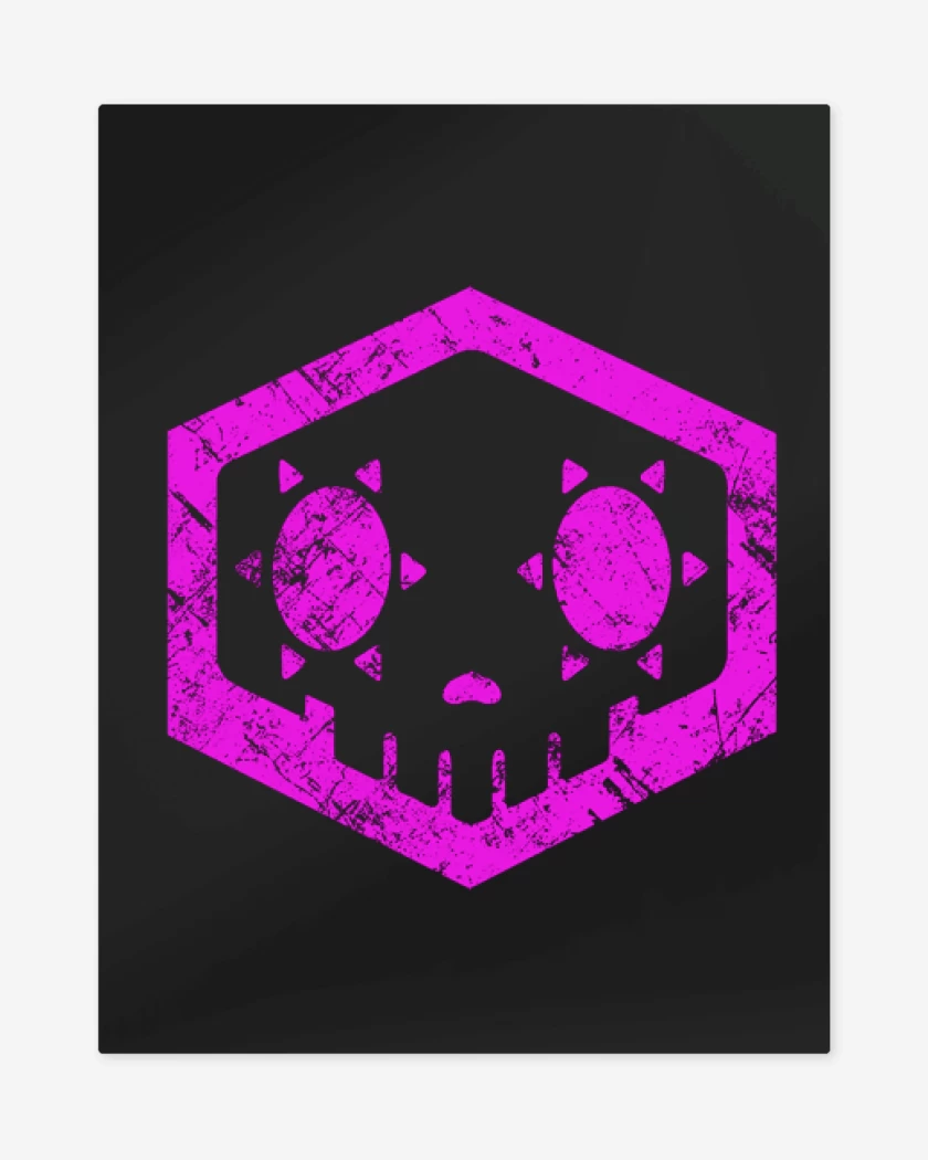 Print metalico Negro de Sombra