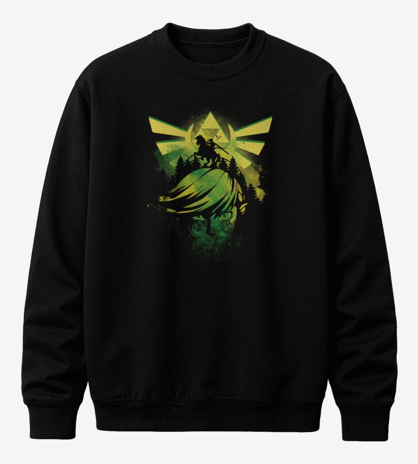 Poleron polo Negro de Link Face