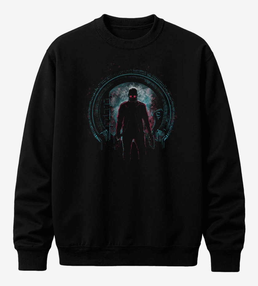 Poleron polo Negro de StarLord
