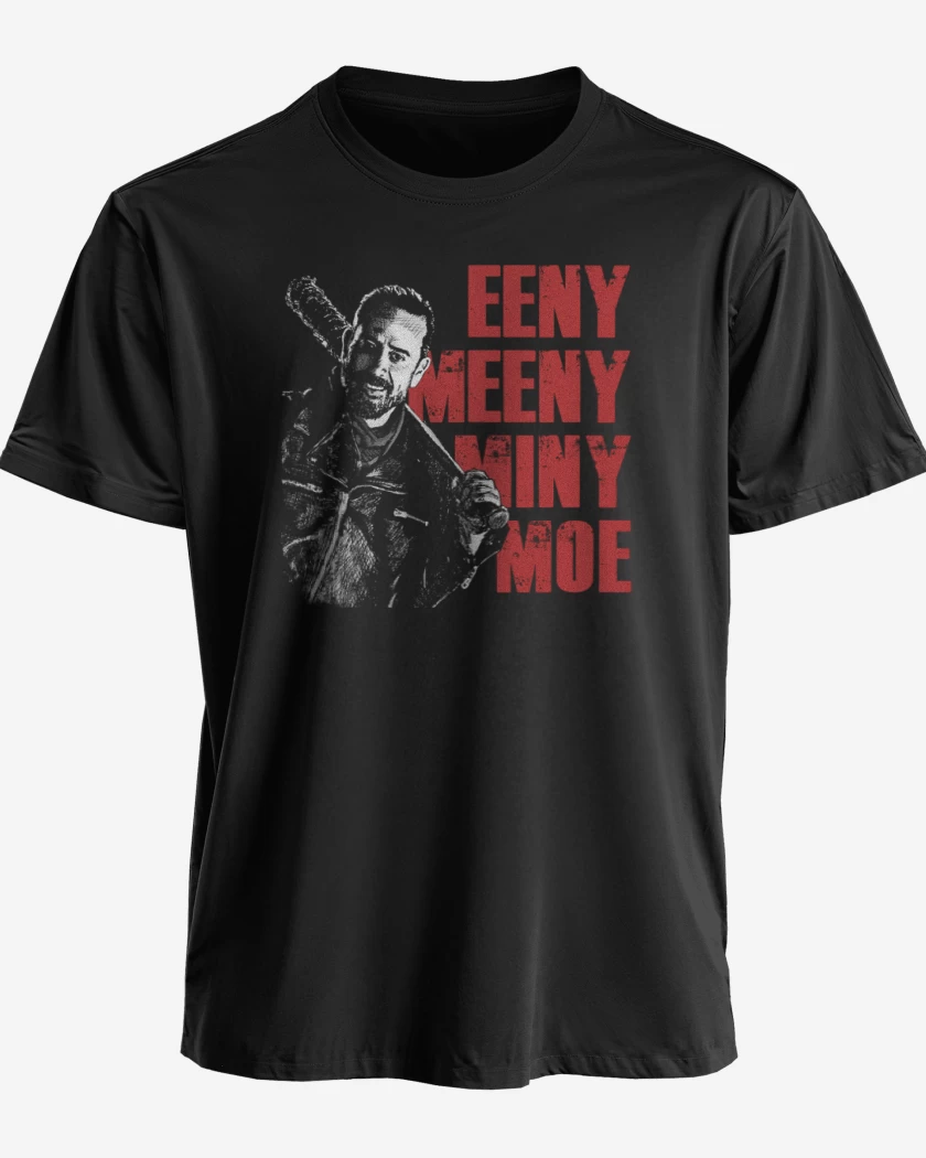 Polera premium Negro de Negan
