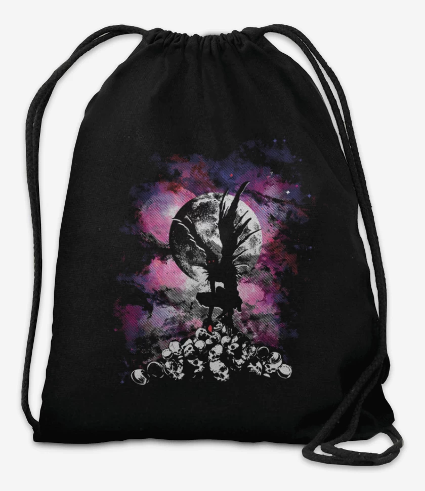 Mochila Negro de Ryuk death note