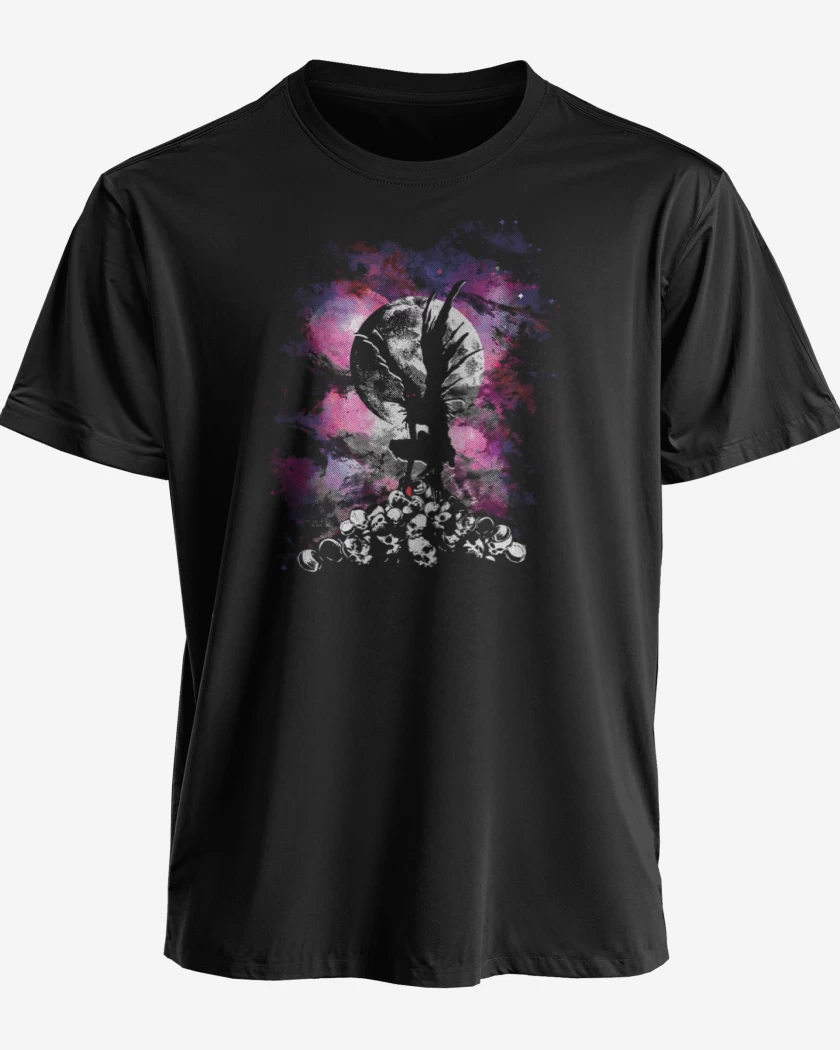 Polera premium Negro de Ryuk death note