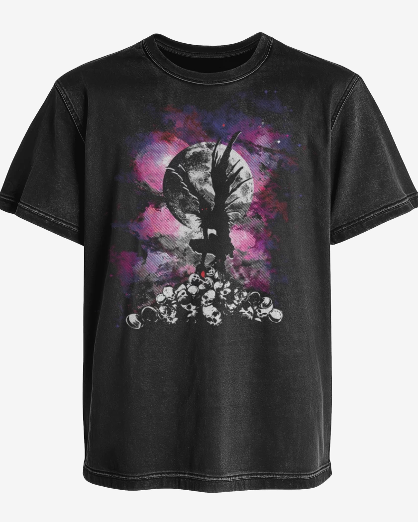 Polera desgastada Ryuk death note