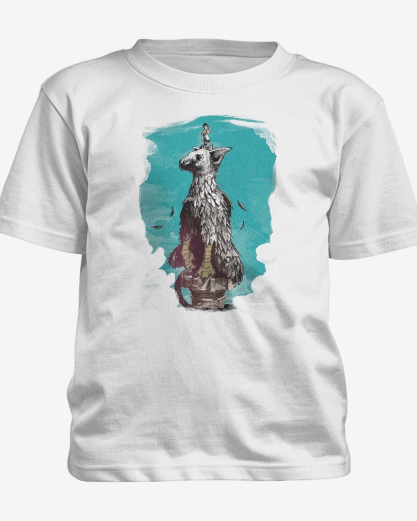 Polera de niño Blanco de The last guardian 