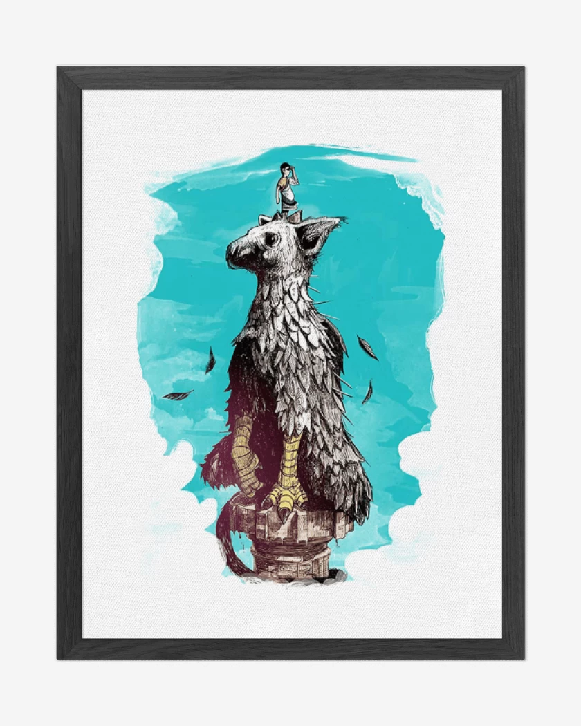 Cuadro decorativo Blanco de The last guardian 