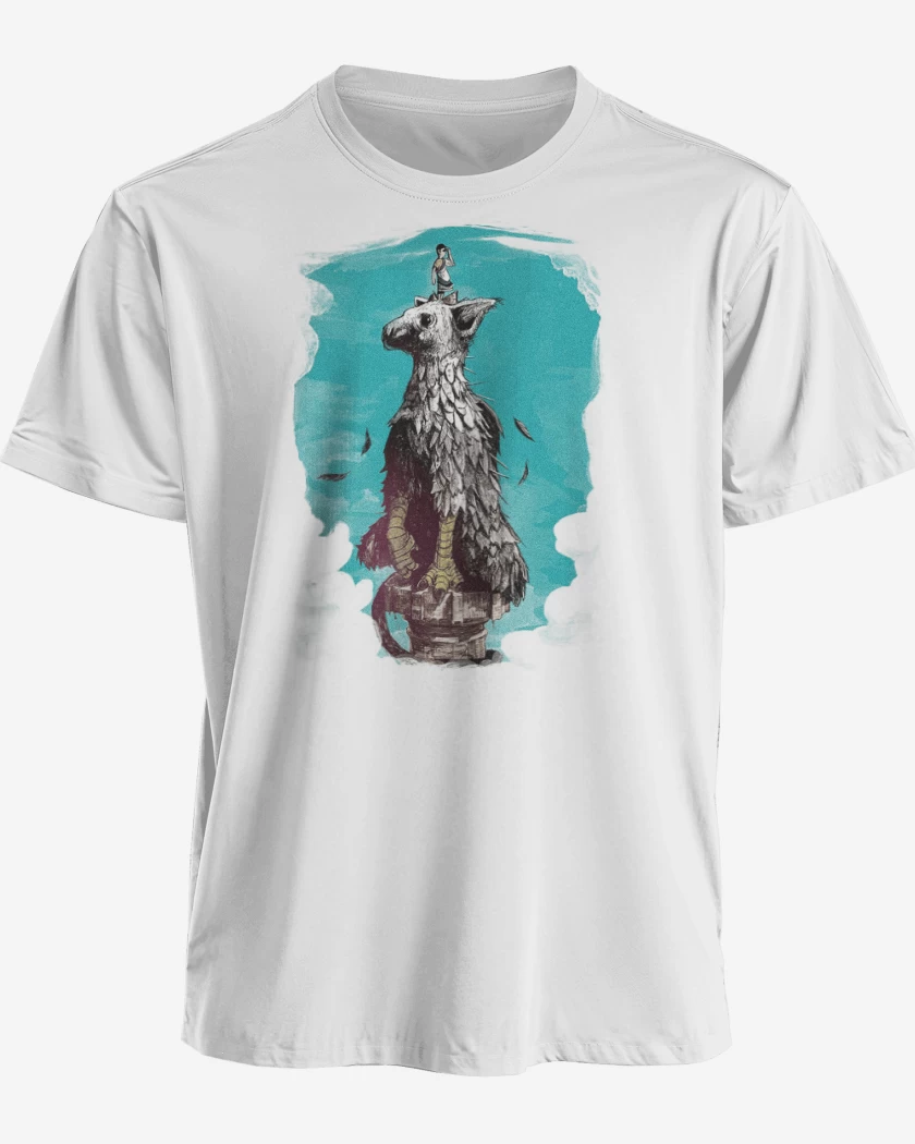 Polera premium Blanco de The last guardian 