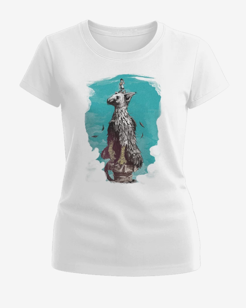 Polera de Mujer Blanco de The last guardian 
