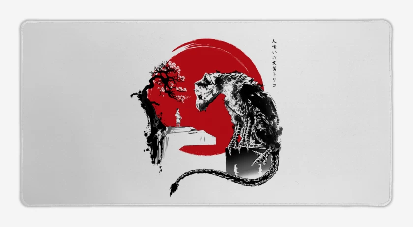 Mouse pad Gamer Blanco de The last guardian 2 