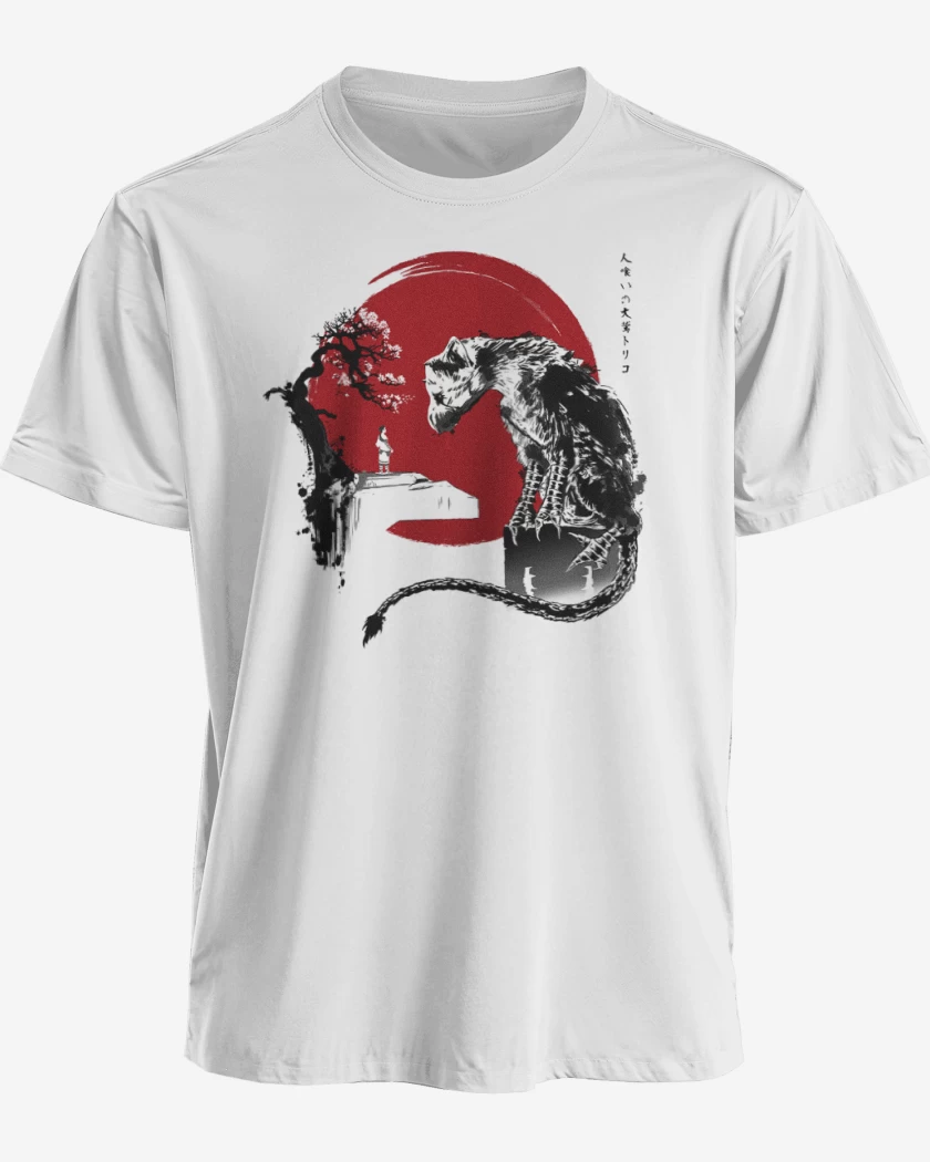 Polera premium Blanco de The last guardian 2 