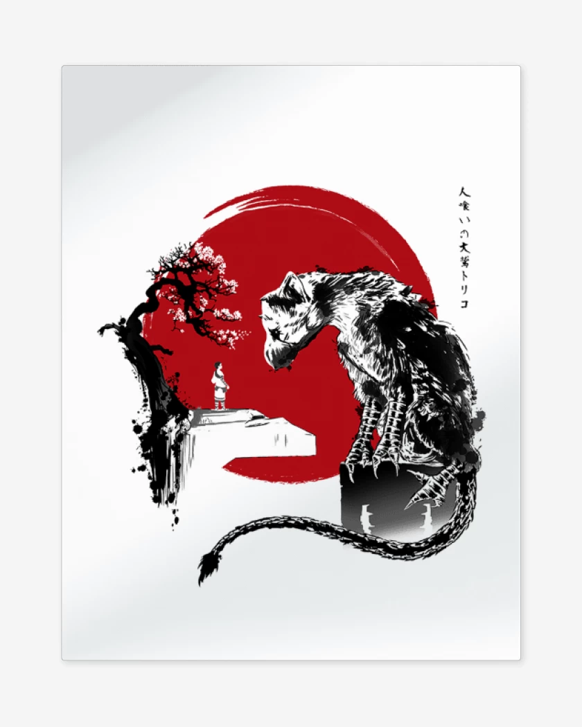 Print metalico The last guardian 2 