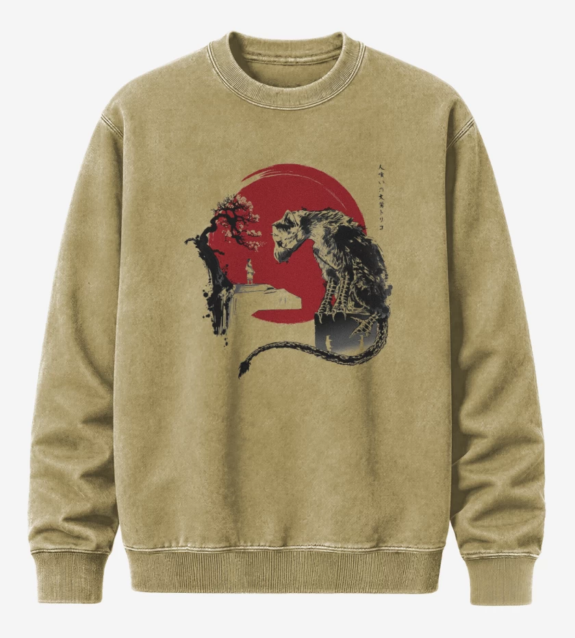 Poleron Polo Acid Wash Beige de The last guardian 2 