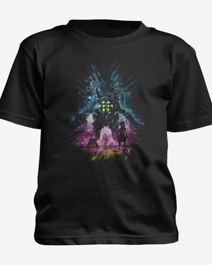 Polera de niño Big daddy Full color