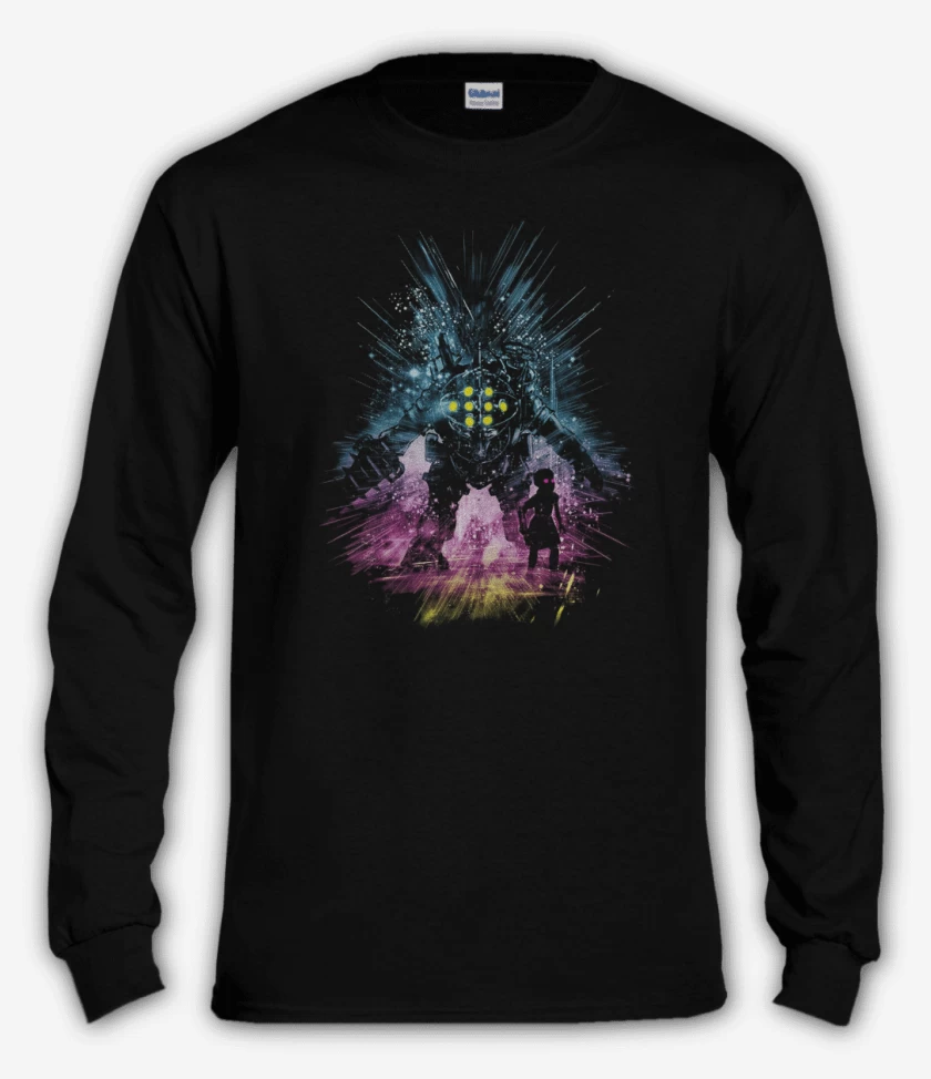 Polera manga larga Big daddy Full color