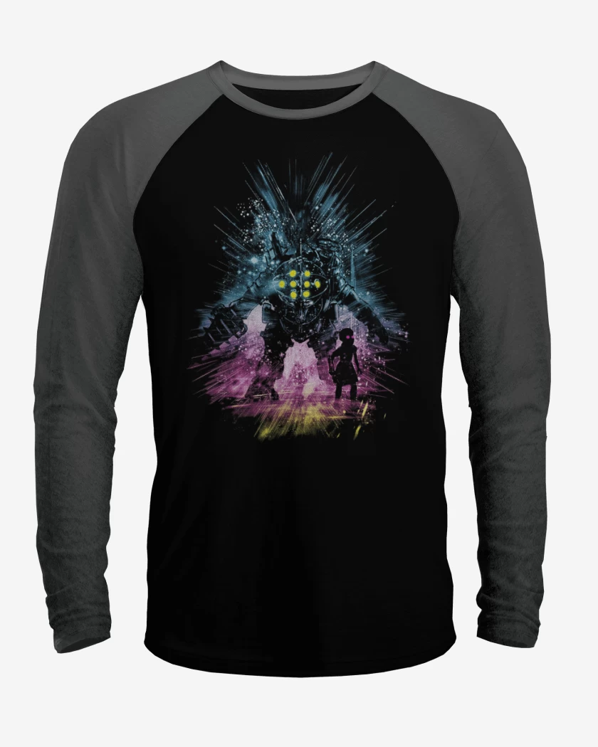 Polera Raglan Big daddy Full color