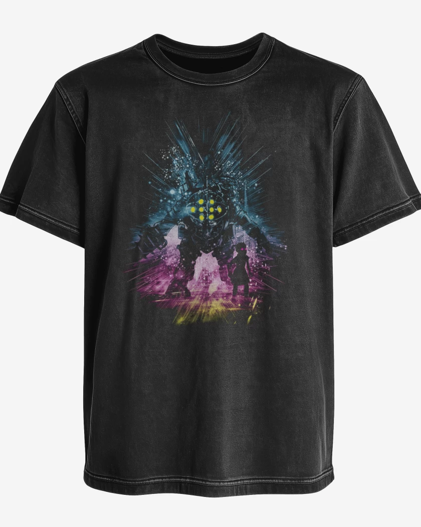 Polera desgastada Big daddy Full color