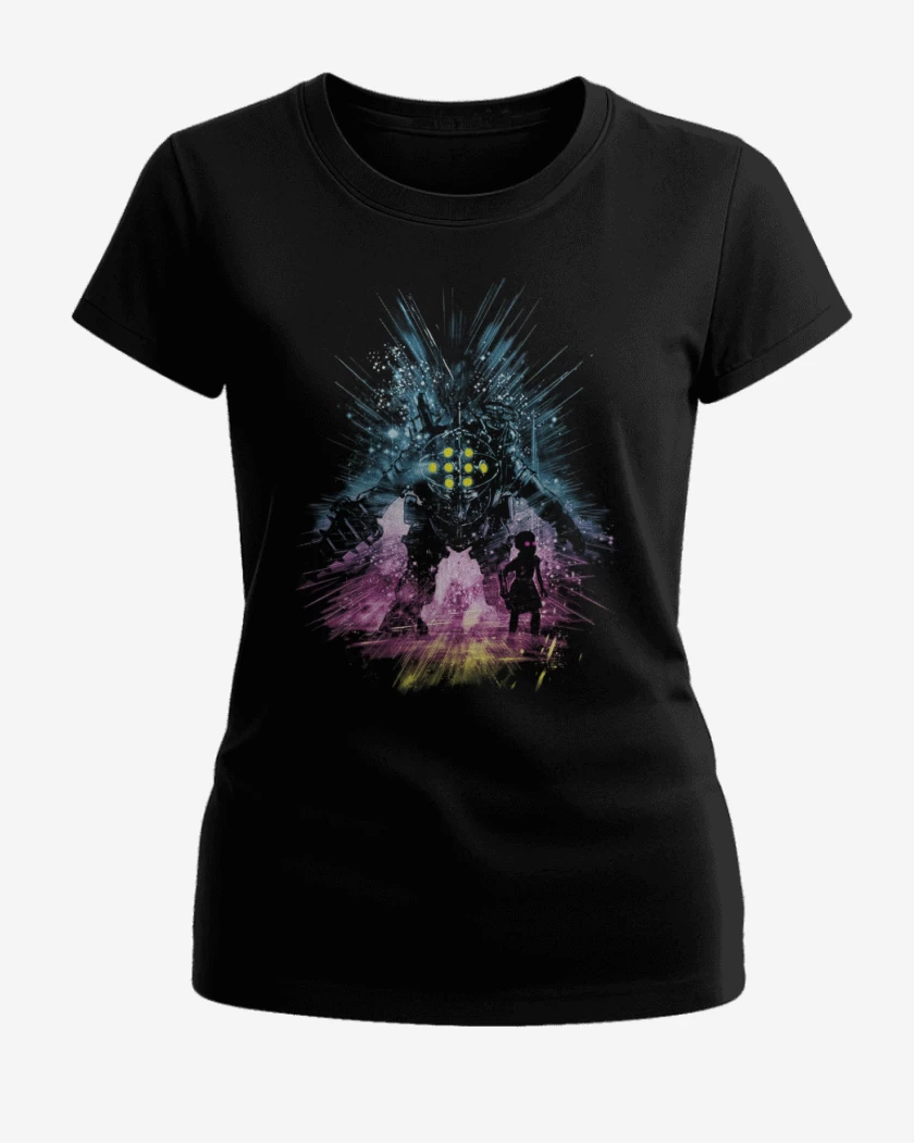 Polera de Mujer Negro de Big daddy Full color