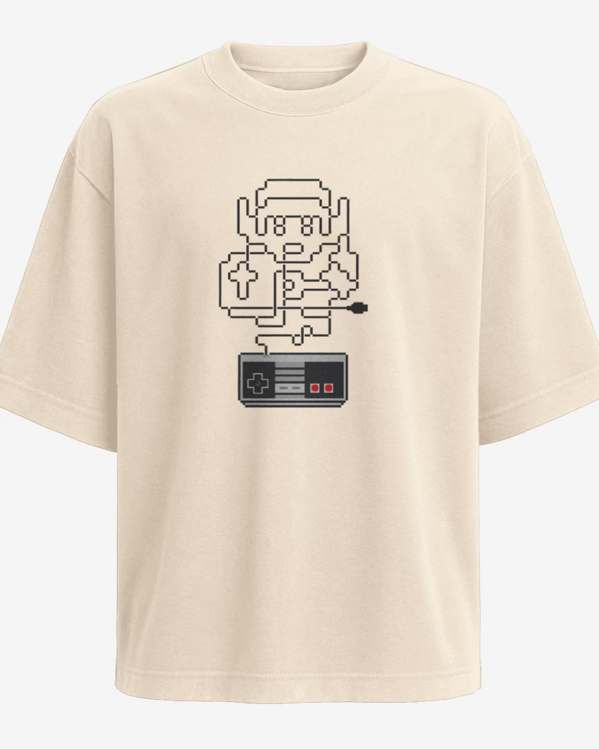 Polera Oversize Link retro