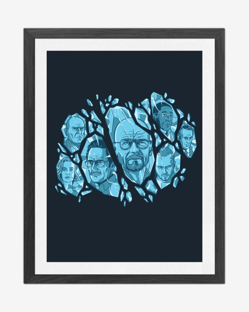 Cuadro decorativo breaking bad blue