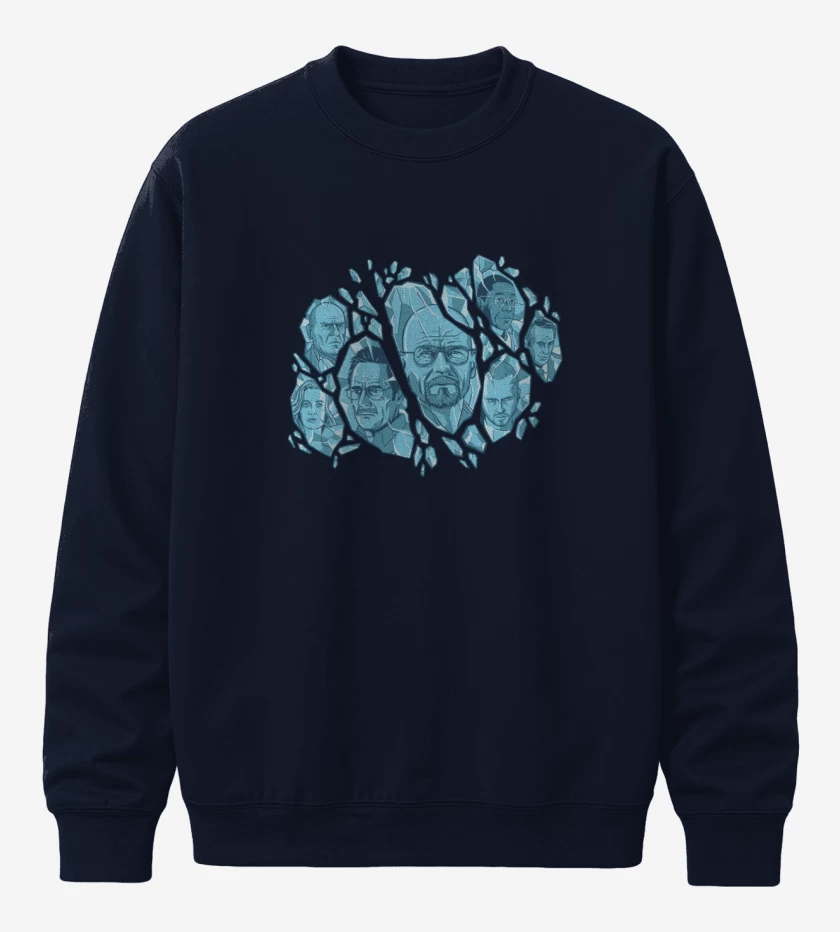 Poleron polo Azul Marino de breaking bad blue