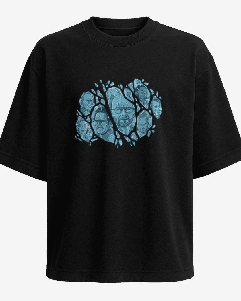 Polera Oversize breaking bad blue