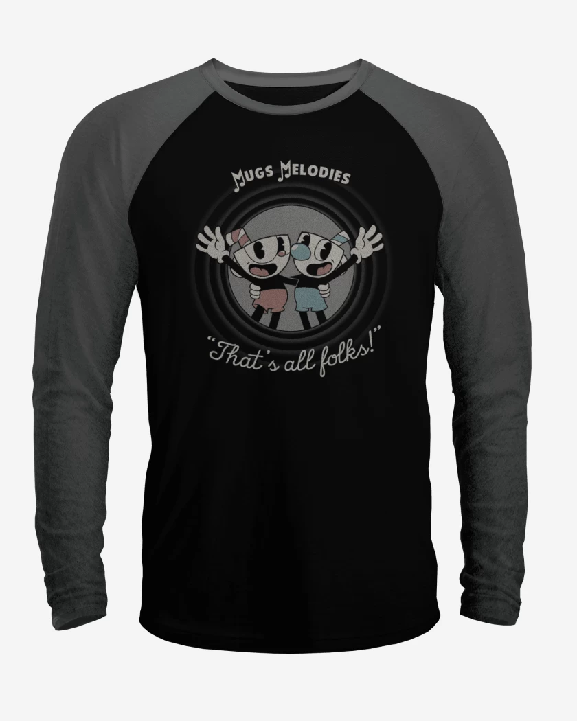 Polera Raglan cuphead old