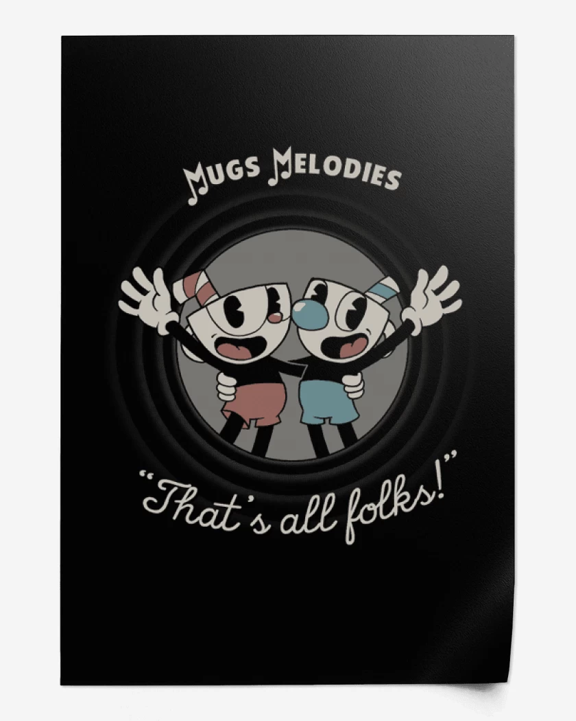 Print cuphead old