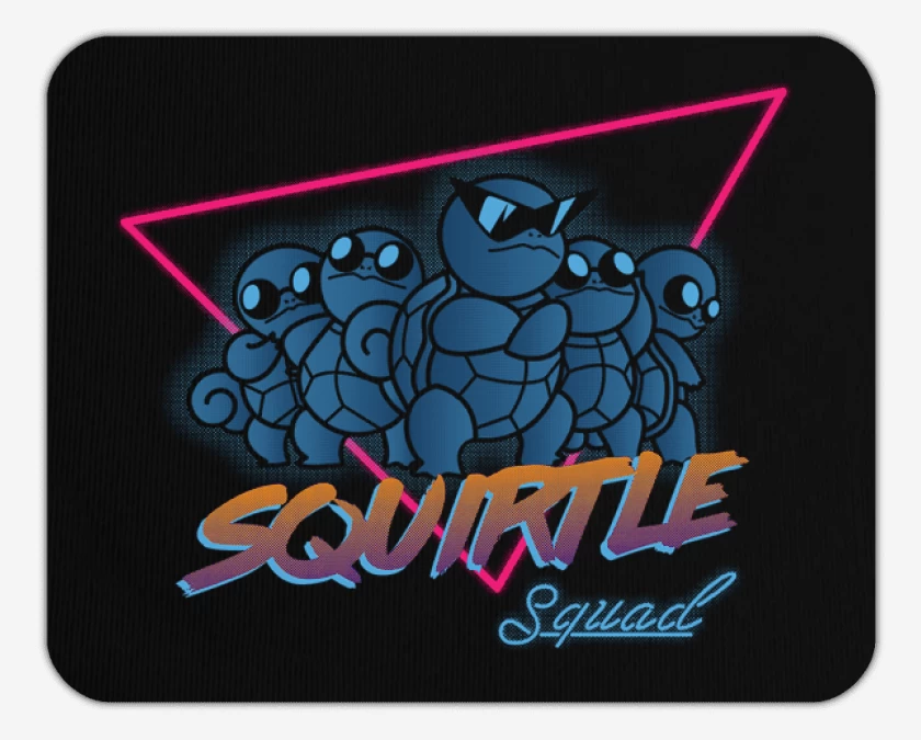 Mousepad squirtle squad