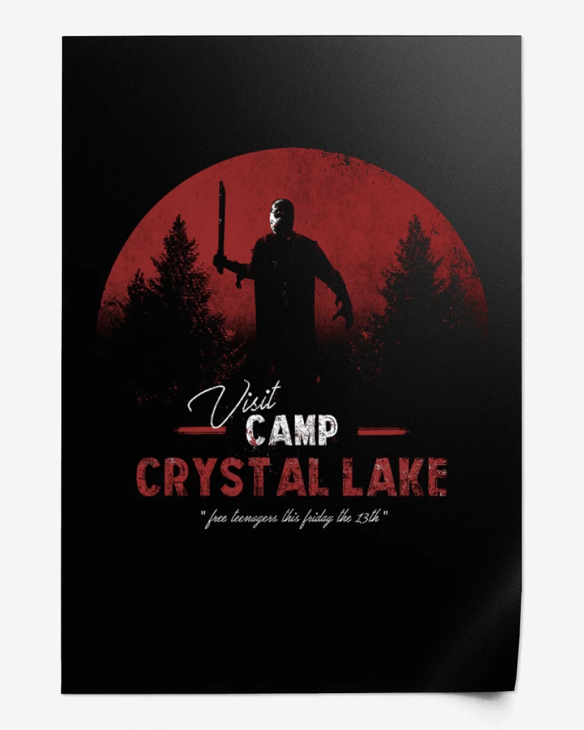 Print Jason crystal lake