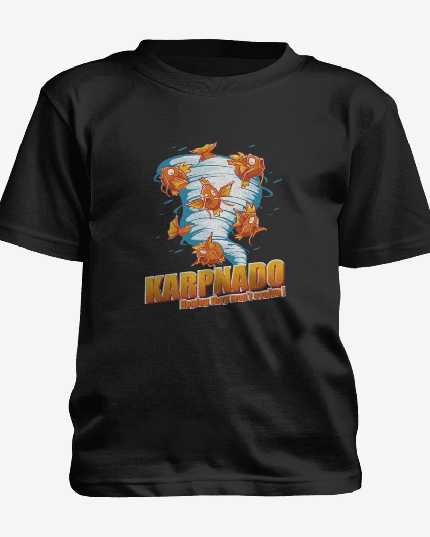 Polera de niño Negro de Karpnado