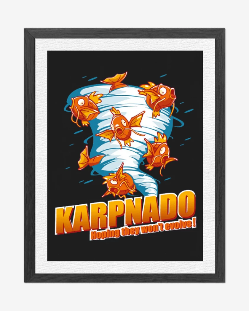 Cuadro decorativo Negro de Karpnado