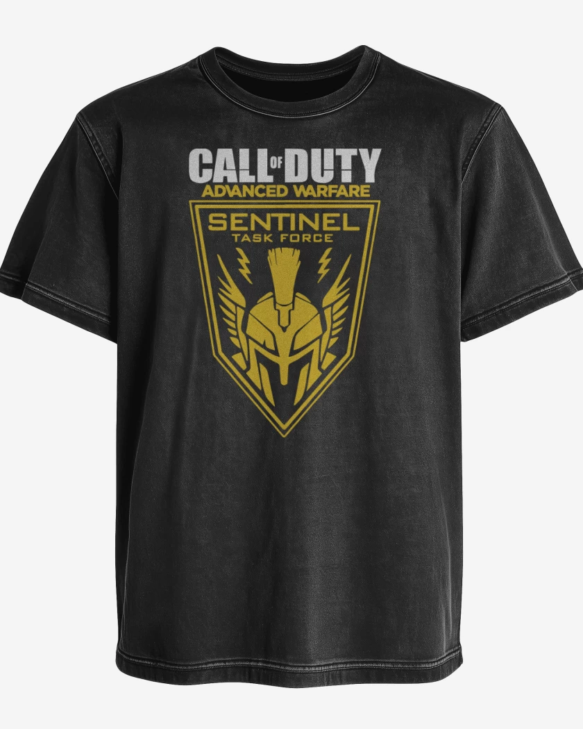 Polera desgastada Negro de Advanced Warfare