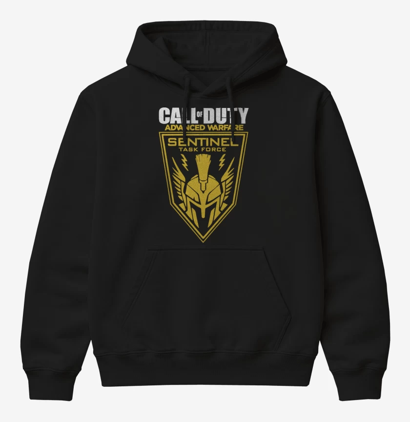 Poleron Canguro básico Negro de Advanced Warfare
