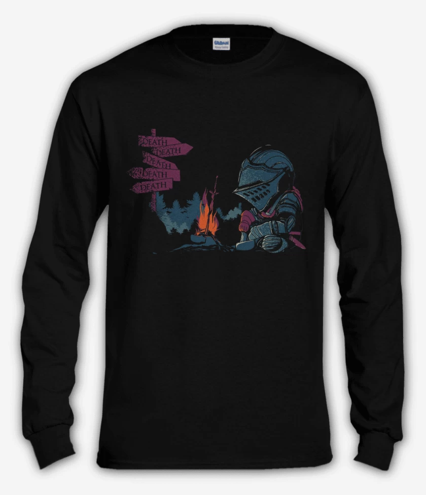 Polera manga larga dark souls