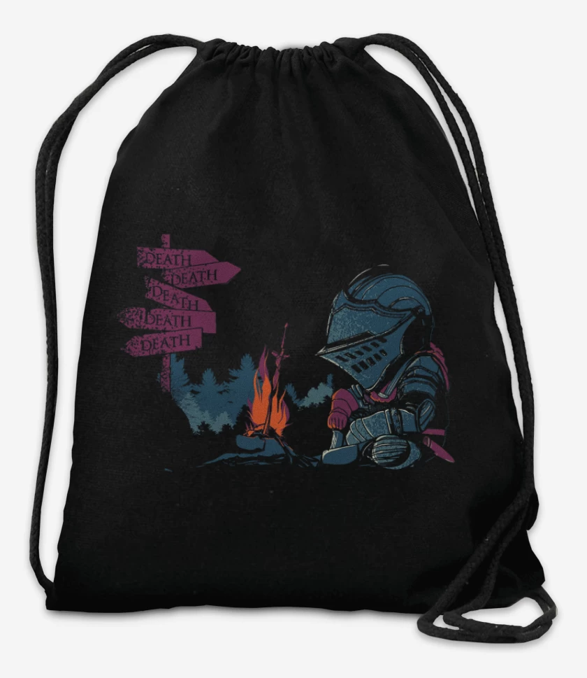 Mochila Negro de dark souls
