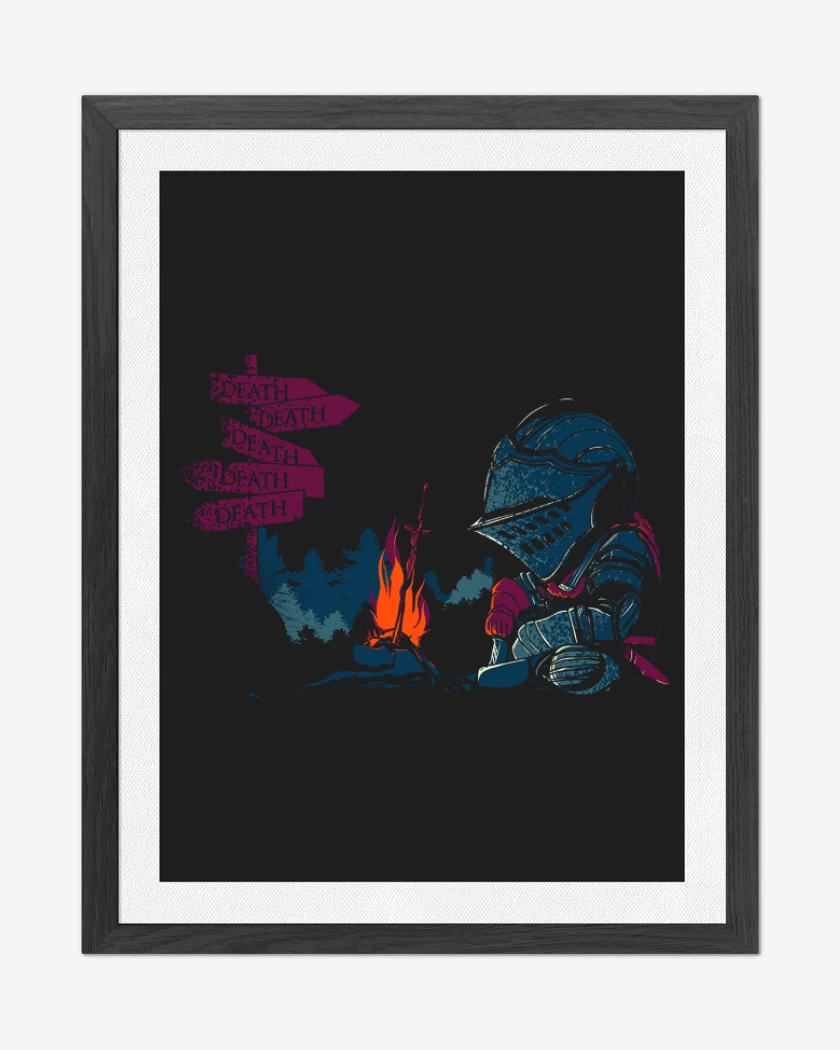 Cuadro decorativo dark souls