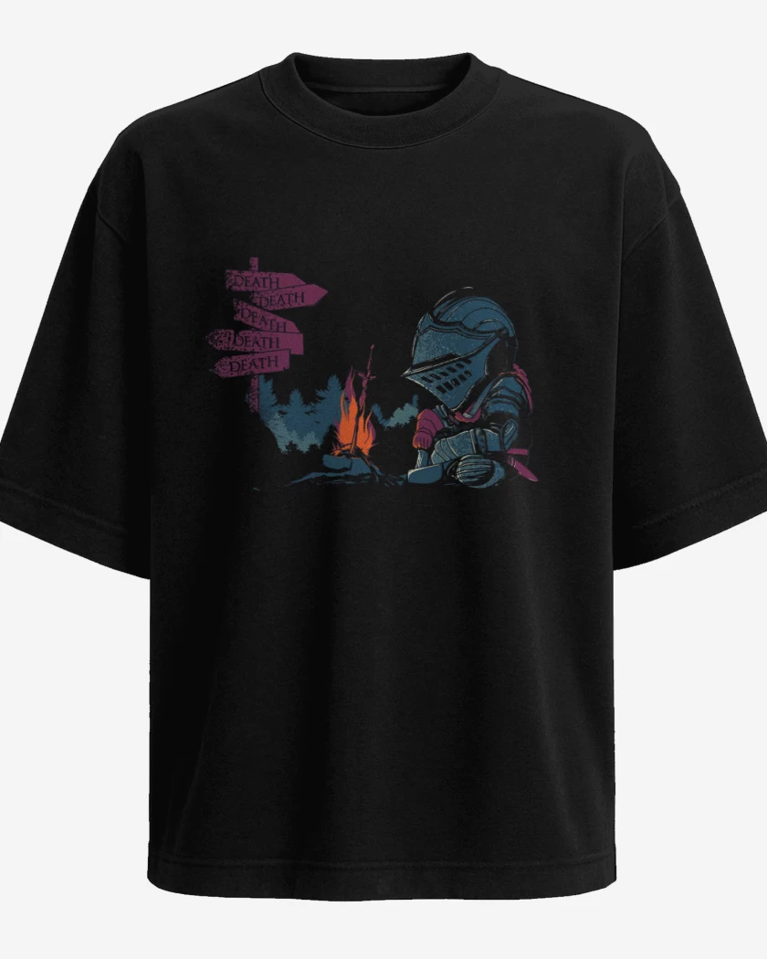 Polera Oversize dark souls