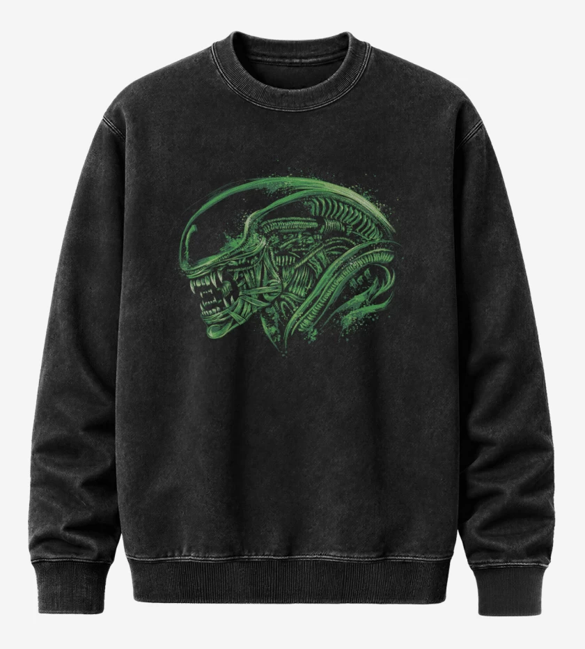 Poleron Polo Acid Wash Alien 2