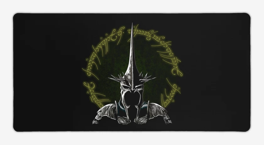 Mouse pad Gamer Negro de Mordorcillo