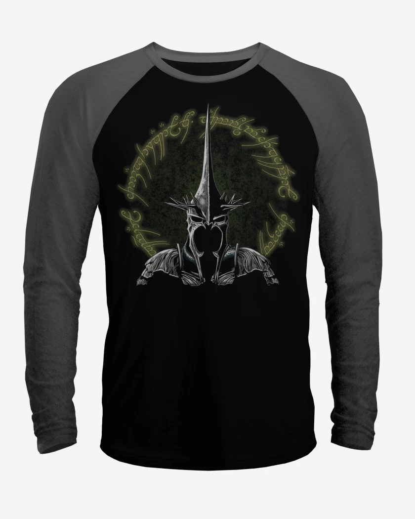 Polera Raglan Negro / Negro Heather de Mordorcillo
