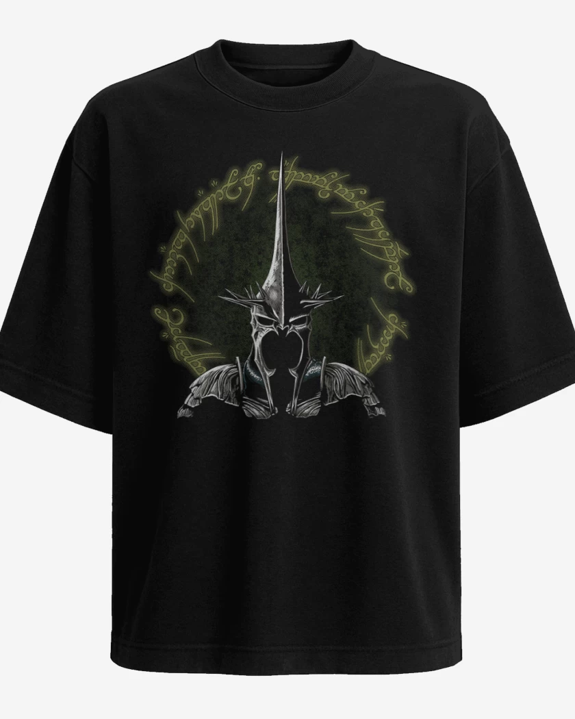 Polera Oversize Negro de Mordorcillo
